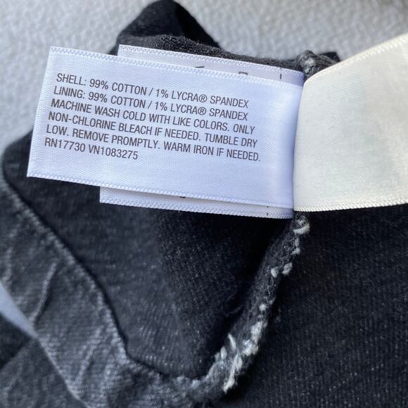 NWT Universal Thread Women's Black Denim Long Sleeve Jumpsuit Full Zip Utility - Picture 9 of 11